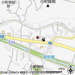 神奈川県厚木市小野2182-1周辺の地図