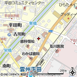 島根県出雲市平田町古川町2329-3周辺の地図