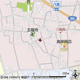 滋賀県長浜市八島町461周辺の地図