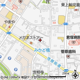 千葉県茂原市高師1896-29周辺の地図