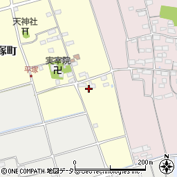 滋賀県長浜市平塚町33周辺の地図