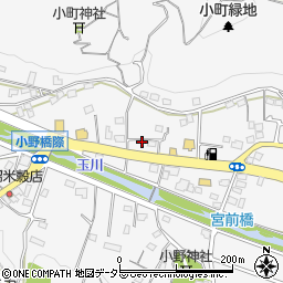 神奈川県厚木市小野2177周辺の地図