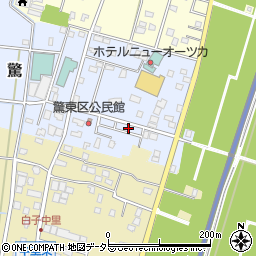 千葉県長生郡白子町驚997周辺の地図