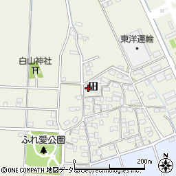 岐阜県安八郡神戸町田360周辺の地図
