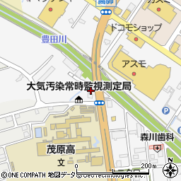 千葉県茂原市高師1243-2周辺の地図