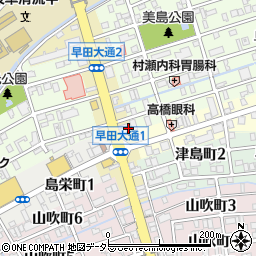 買取専門店大吉・岐阜早田大通店周辺の地図