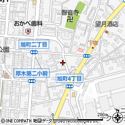 神奈川県厚木市旭町4丁目1-10周辺の地図