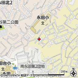 永田台ハイツ周辺の地図
