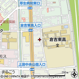 鳥取県倉吉市下田中町821周辺の地図