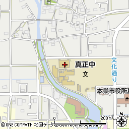 岐阜県本巣市下真桑1073周辺の地図