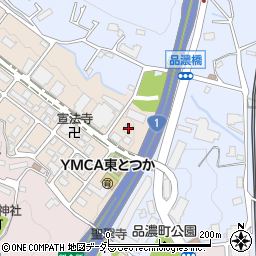 神奈川県横浜市戸塚区上品濃11-11周辺の地図