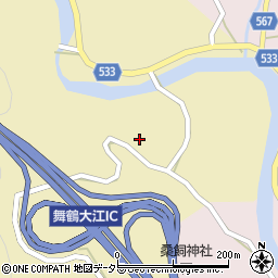 京都府舞鶴市大俣187周辺の地図