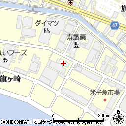 鳥取県米子市旗ヶ崎2141周辺の地図