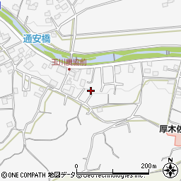 神奈川県厚木市小野829-8周辺の地図