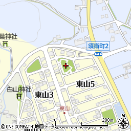 桃太郎公園周辺の地図
