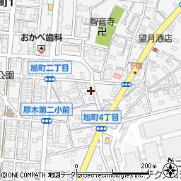 神奈川県厚木市旭町4丁目1-9周辺の地図