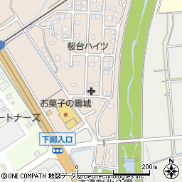 鳥取県米子市淀江町佐陀300-5周辺の地図