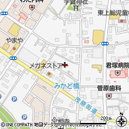 千葉県茂原市高師1896周辺の地図