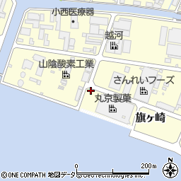 鳥取県米子市旗ヶ崎2002周辺の地図