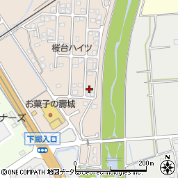 鳥取県米子市淀江町佐陀300-17周辺の地図