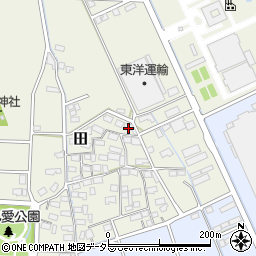 岐阜県安八郡神戸町田367周辺の地図