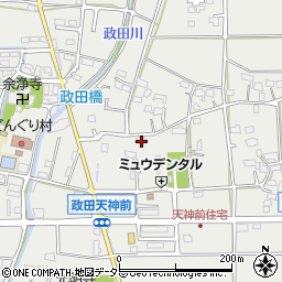 岐阜県本巣市政田801-4周辺の地図