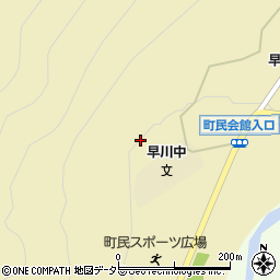 早川町商工会周辺の地図