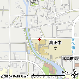 岐阜県本巣市下真桑1104-6周辺の地図