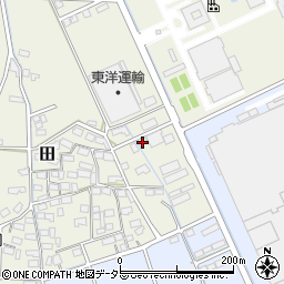 岐阜県安八郡神戸町田187周辺の地図