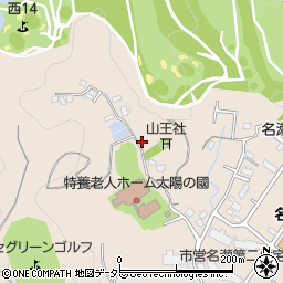 神奈川県横浜市戸塚区名瀬町1587周辺の地図