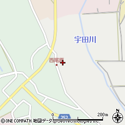 鳥取県米子市淀江町西尾原168周辺の地図