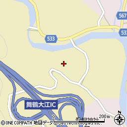 京都府舞鶴市大俣192周辺の地図