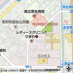 岸田花店周辺の地図