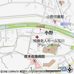 神奈川県厚木市小野702-7周辺の地図