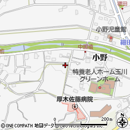 神奈川県厚木市小野728周辺の地図