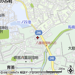 島根県松江市大庭町1377-4周辺の地図