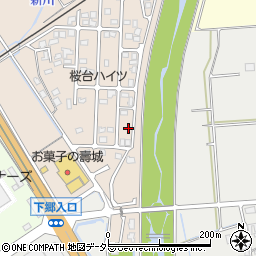 鳥取県米子市淀江町佐陀300-21周辺の地図