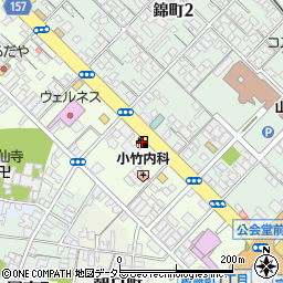 ａｐｏｌｌｏｓｔａｔｉｏｎパートナー角盤町ＳＳ周辺の地図