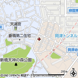 神奈川県横浜市泉区岡津町2808周辺の地図