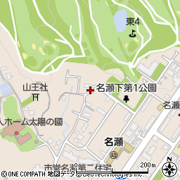 神奈川県横浜市戸塚区名瀬町1283周辺の地図
