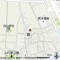 岐阜県安八郡神戸町田284周辺の地図