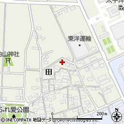 岐阜県安八郡神戸町田365周辺の地図