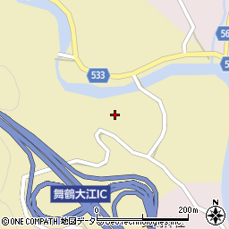 京都府舞鶴市大俣182周辺の地図