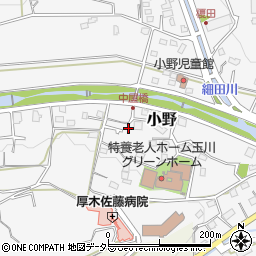 神奈川県厚木市小野702-5周辺の地図