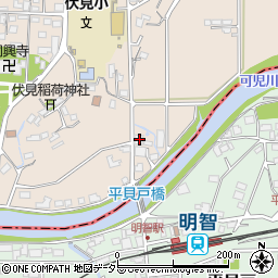 岐阜県可児郡御嵩町伏見119周辺の地図