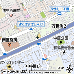 三吉演芸場周辺の地図