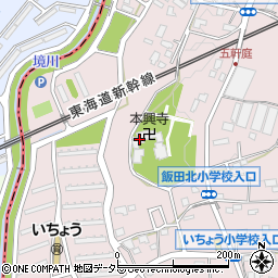 神奈川県横浜市泉区上飯田町3624周辺の地図