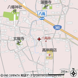 滋賀県長浜市八島町386周辺の地図