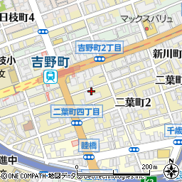 神奈川県横浜市南区新川町周辺の地図