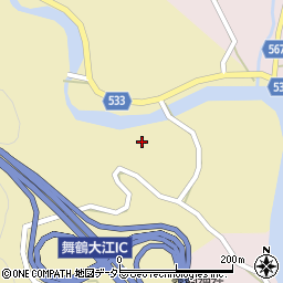 京都府舞鶴市大俣185周辺の地図